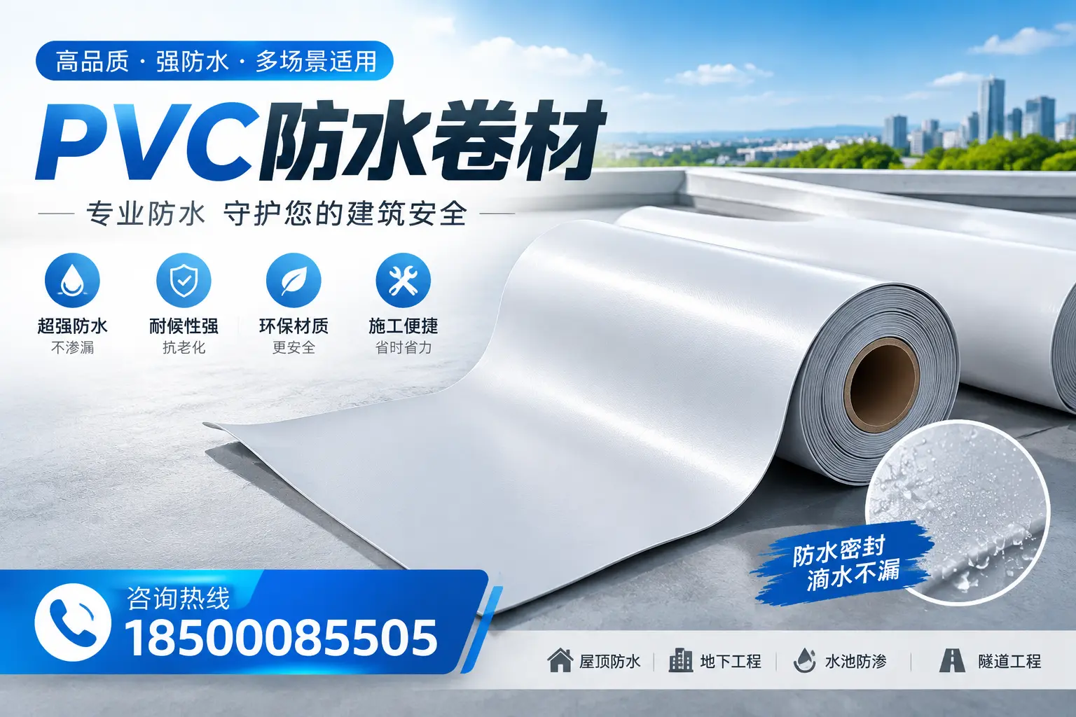PVC防水卷材的市场竞争分析，焦作品牌选择参考