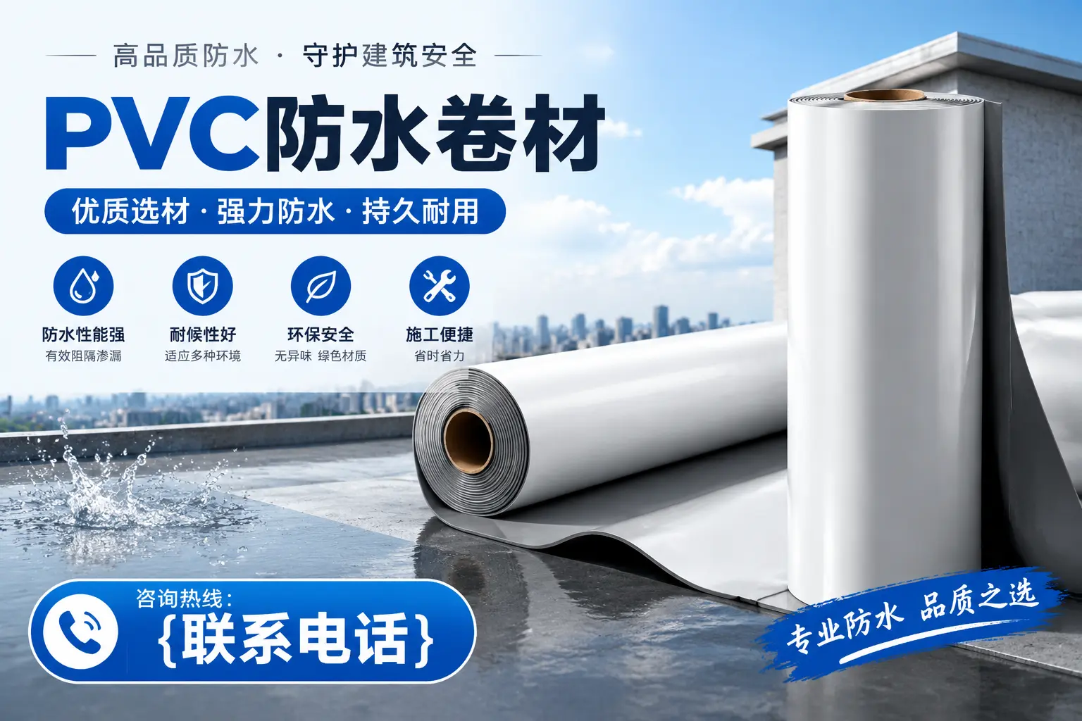 PVC防水卷材的选购技巧与注意事项，助您在焦作找到合适产品